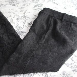 Ann Taylor Skinny Lace Work Pant